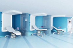 Salle post opératoire de la future "Concept Room" - DR