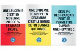 Prix des médicaments : Médecins du Monde dévoile une campagne choc...mais censurée.