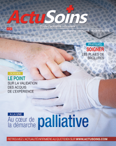 Actusoins magazine infirmier