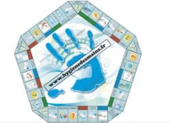 jeu sur l'hygiène des mains destiné aux professionnels de santé