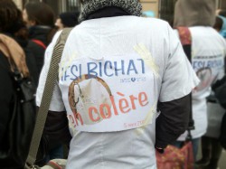 Les étudiants infirmiers de deux IFSI parisiens dans la rue Les étudiants infirmiers de deux IFSI parisiens dans la rue