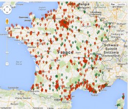 La carte des cliniques qui refusent les stagiaires infirmiers