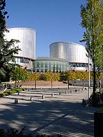 Cour Européenne des Droits de l'Homme à Strasbourg