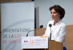 Marisol Touraine, ministre de la Santé lors de la présentation des grandes orientations de son projet de loi sur la santé, en juin dernier.