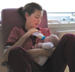 hombline infirmière maternité des bluets