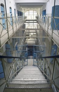 Gefängnis Treppenhaus