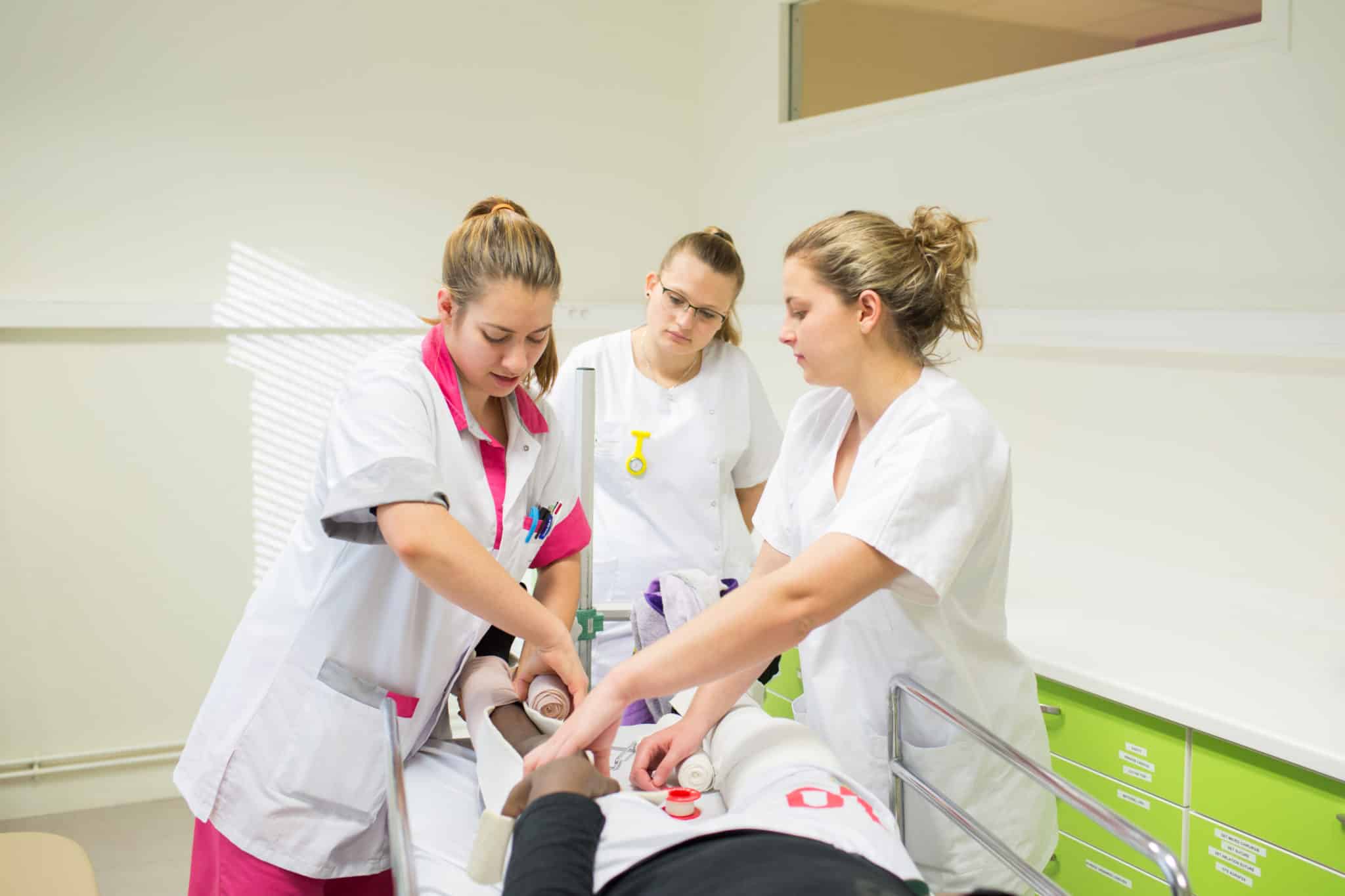 A la fondation Poidatz, des infirmières au cœur de la rééducation des