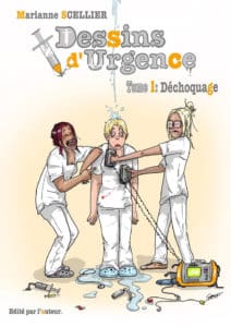 Infirmière et dessinatrice, Marianne Scellier est l’auteure de la bande-dessinée Dessins D’urgence Infirmière et dessinatrice, Marianne Scellier est l’auteure de la bande-dessinée Dessins D’urgence
