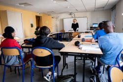 Particularité de la Clinique edouard rist : permettre aux adolescents de bénéficier d'un suivi pédagogique dispensé par l'Education nationale