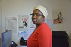 Aminata Sinon, coordinatrice prévention santé et permanences hospitalières d'Ikambere