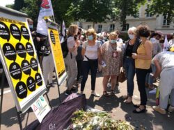 Les infirmières de l’Education nationale dans la rue pour plus de reconnaissance