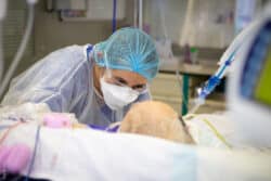 infirmière service de réanimation COVID, hôpital Nord de Marseille