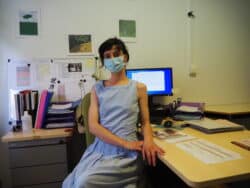 Marion Gleizes, infirmière hygiéniste à l'unité de lutte contre les infections nosocomiales (Ulin) du CHU de Lille