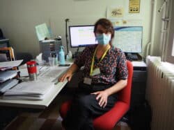 Mathilde Roussia, infirmière hygiéniste au CHU de Lille Mathilde Roussia, infirmière hygiéniste au CHU de Lille