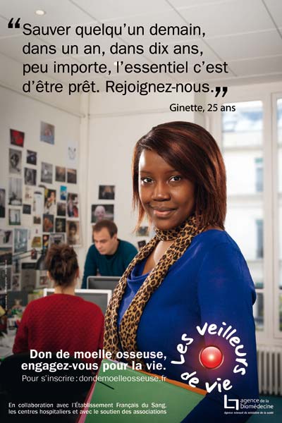 Don de moelle osseuse : Volontaire ? Don de moelle osseuse : Volontaire ?