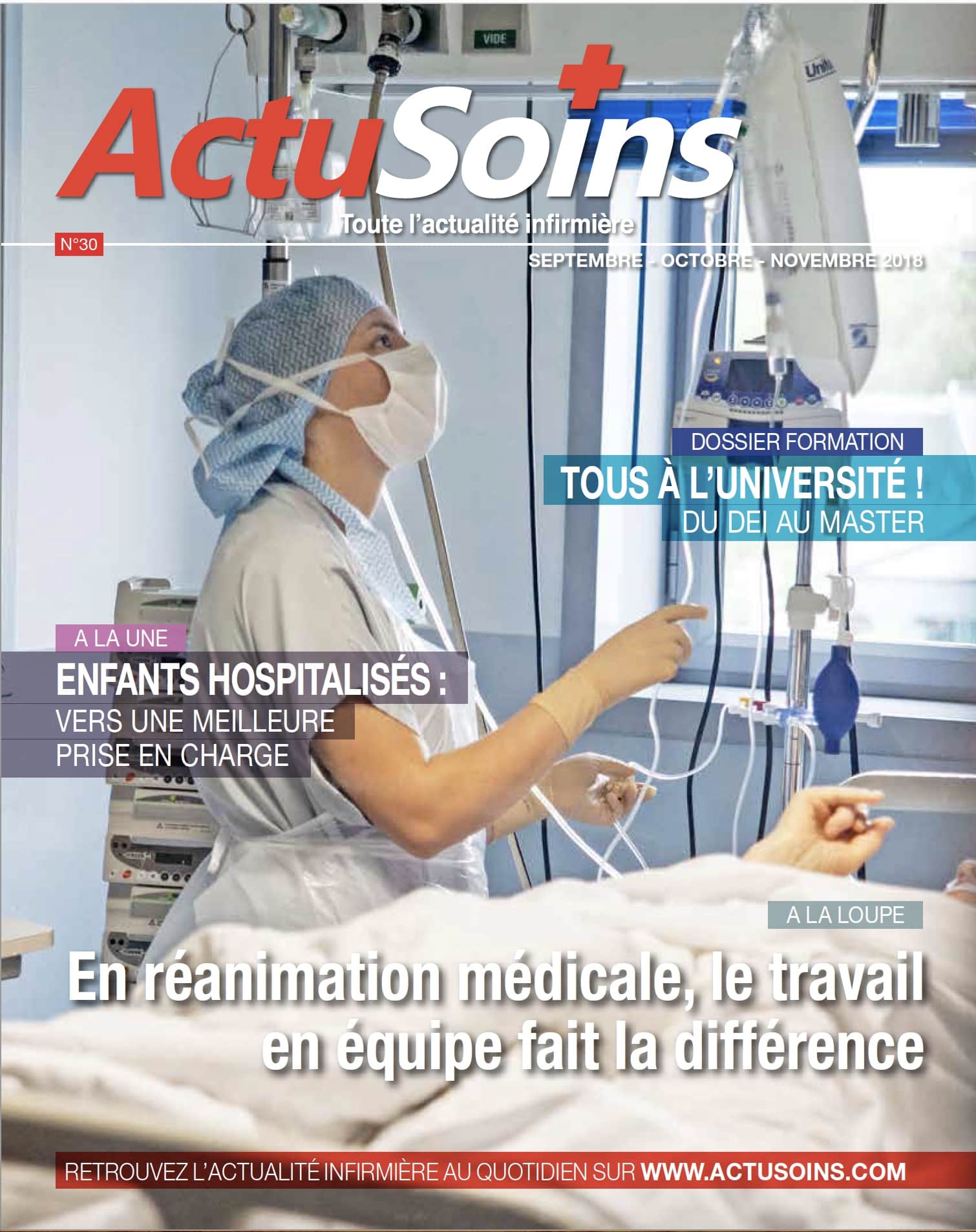 Actusoins magazine pour infirmière infirmier libéral