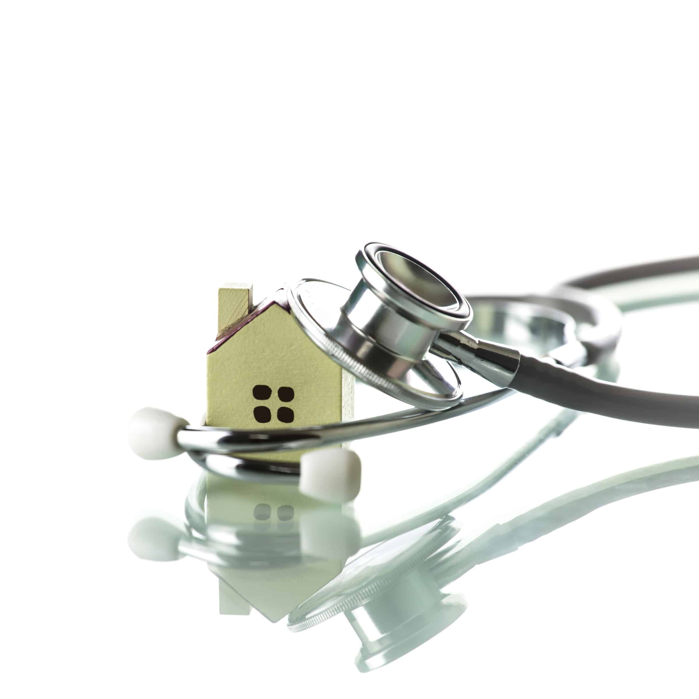 Home and Stethoscope