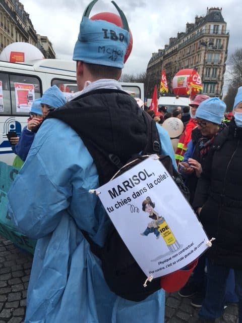 mobilisation des infirmiers du 7 mars 2017