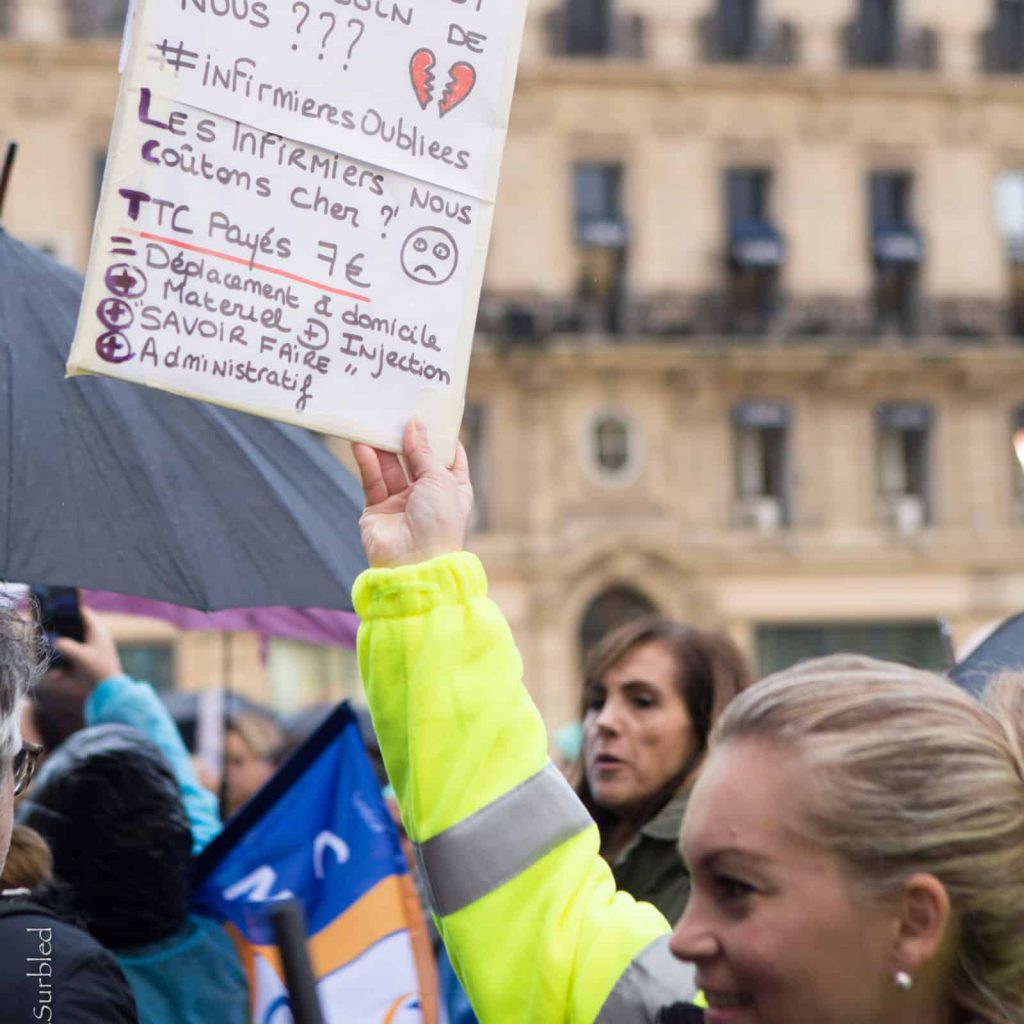 Mobilisation infirmière du 20 novembre 2018 : au-delà du plan de santé, ce sont les conditions de travail dégradées qui sont dénoncées