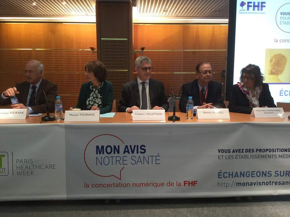Marisol Touraine à Hôpital Expo : " je suis fière de l'hôpital public, fière des hospitaliers"