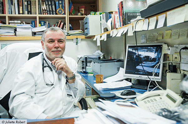 Pinchas Halpern, professeur en médecine d’urgence et directeur du service des urgences au Sourasky Medical Center (Tel-Aviv)