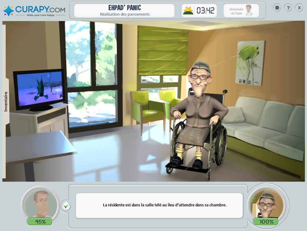Infirmière, étudiant infirmier se former en jouant avec les serious games