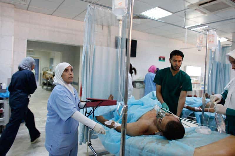Reportage : Une infirmière dans Tripoli libéré Reportage : Une infirmière dans Tripoli libéré