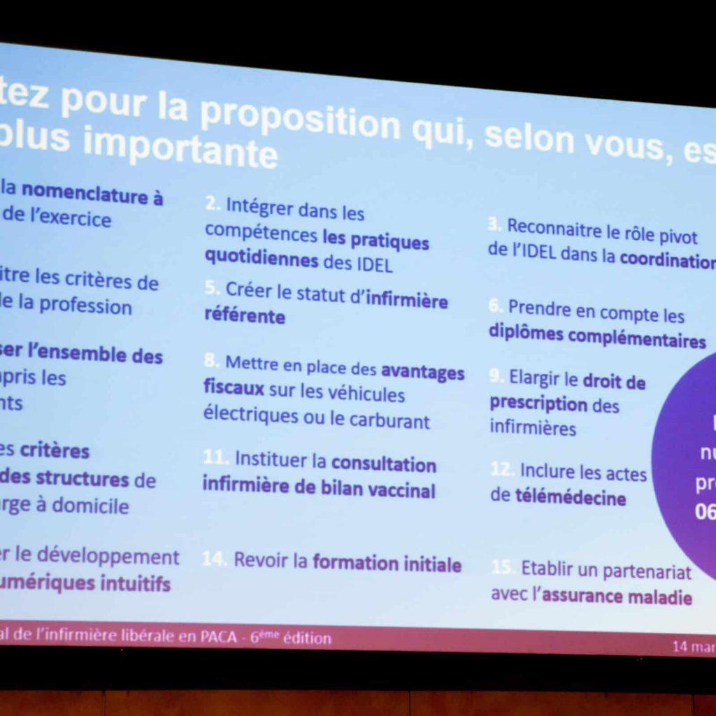 A Marseille, un forum dédié aux infirmières libérales