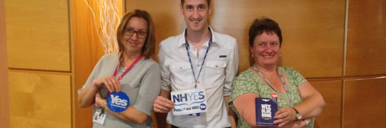 Ecosse : les infirmières dans le référendum