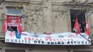 Réforme du temps de travail : les syndicalistes envahissent le siège de l’AP-HP