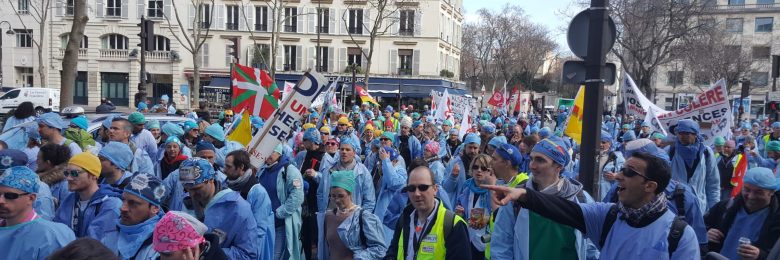 VIDEO – Les infirmiers anesthésistes dans la rue