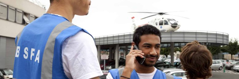 Le civisme à l’hôpital avec les Gilets bleus