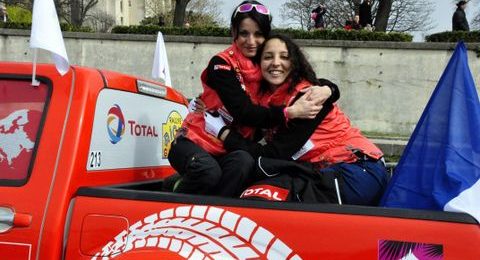 Des infirmières « gazelles » au départ du rallye