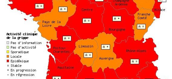 Grippe : 2 millions de français touchés, l’épidémie continue