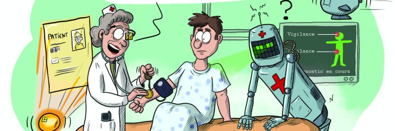 Infirmière en 2025 : entre puces, robots et monitoring