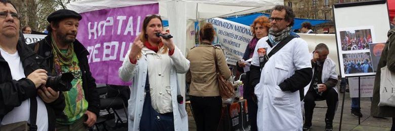 Quand les soignants investissent la “Nuit debout”