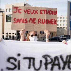 manifestation étudiants infirmiers