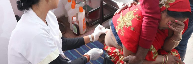 En Inde, un dispensaire pour soigner les plaies