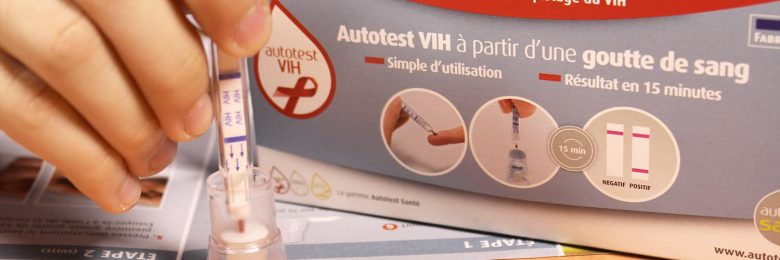 Les autotests de dépistage du VIH sont disponibles en pharmacie