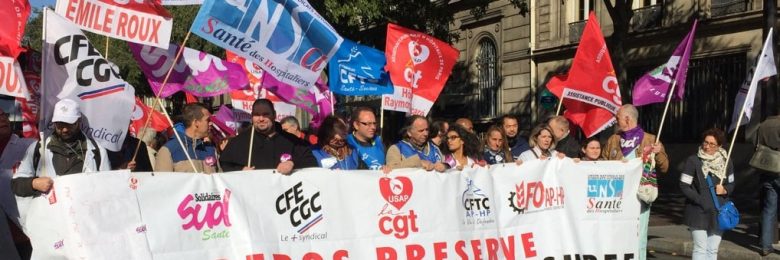 Faible mobilisation pour les infirmiers contre la loi Touraine