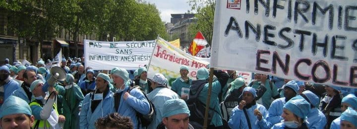 L’appel du 18 mai des infirmiers anesthésistes