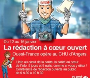 Ouest France transporte sa rédaction au sein du CHU d’Angers Ouest France transporte sa rédaction au sein du CHU d’Angers