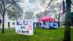 Les soignants de la réanimation pédiatrique du CHU Pellegrin de Bordeaux sont en grève depuis le 26 décembre
