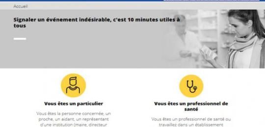 Le ministère ouvre un site de signalements d’évènements sanitaires indésirables