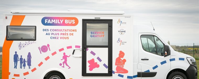 Dans l’Yonne, le Family Bus permet l’intervention de la PMI dans les territoires isolés