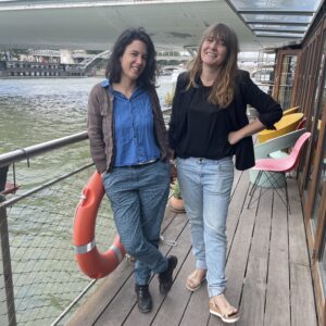 Julia et Liza, deux infirmières du centre de jour.