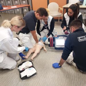 Exercice de prise en charge médicalisée de l’ACR pédiatrique