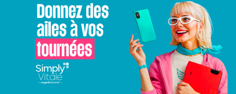 Plus mobile avec la combinaison application Maiia Pro/ Simply Vitale ! Plus mobile avec la combinaison application Maiia Pro/ Simply Vitale !