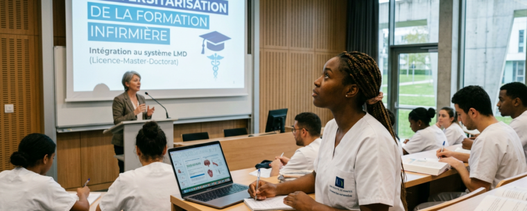 L’universitarisation de la formation infirmière : le défi de la co-construction en ordre de marche L’universitarisation de la formation infirmière : le défi de la co-construction en ordre de marche