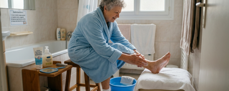 Pied diabétique : une routine quotidienne pour préserver ses pieds Pied diabétique : une routine quotidienne pour préserver ses pieds
